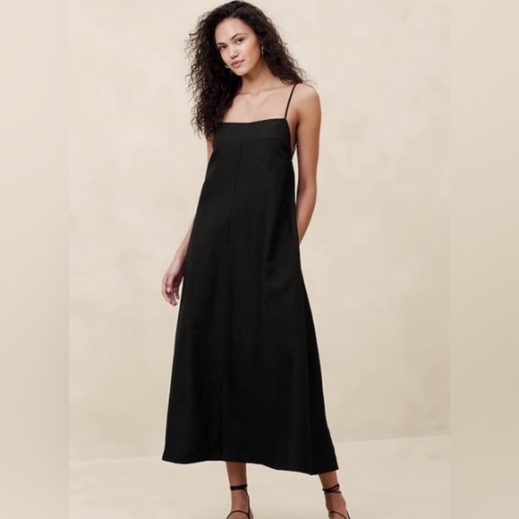 knee length dresses for ladies La Lune Asymmetrical Gathered Maxi Dress | Lemon | Dresses main image 0